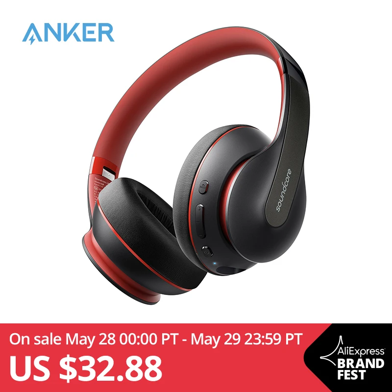 Anker Soundcore Life Q10 Wireless Bluetooth Headphones Over Ear and Foldable Hi-Res Certified Sound 60-Hour Playtime