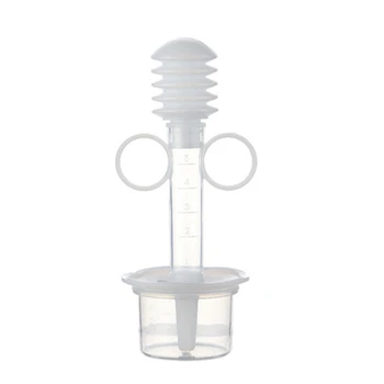 

Needle style Baby Medicine Feeder Infant Dosing Device Feeding Squeezing Spoon Tableware Medicine Extrusion Tools