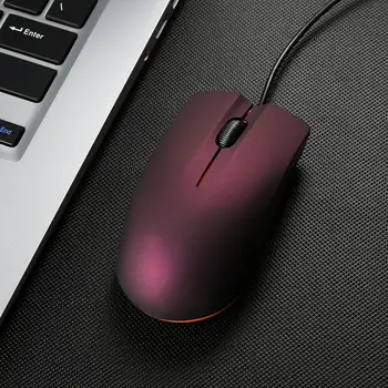 

Notebook Desktop Computer Matte M20 Wired Optical Mouse Black Computer peripheral products Accessories