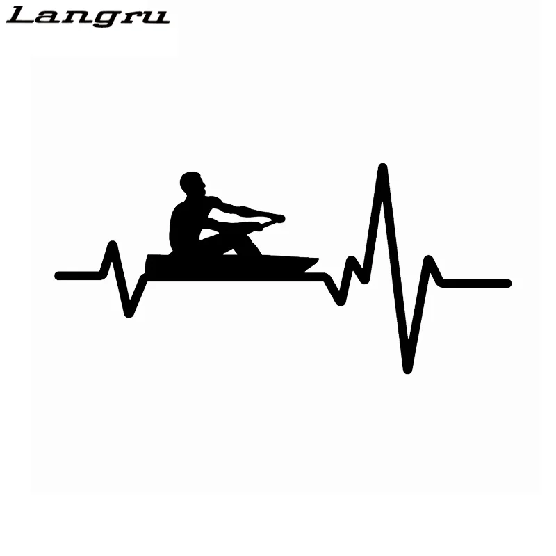 Vinyl Decal Sticker OVAL I Yak Kayak Paddle Car Truck Bumper Window JDM Fun 7/"