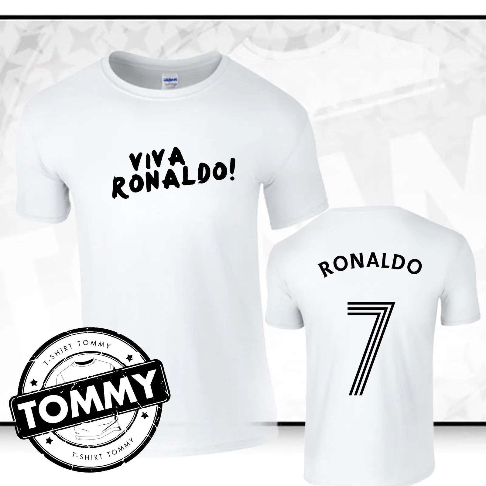 Viva Ronaldo T-Shirt 7 Funny Men Women Unisex Fashion tshirt Free Shipping |
