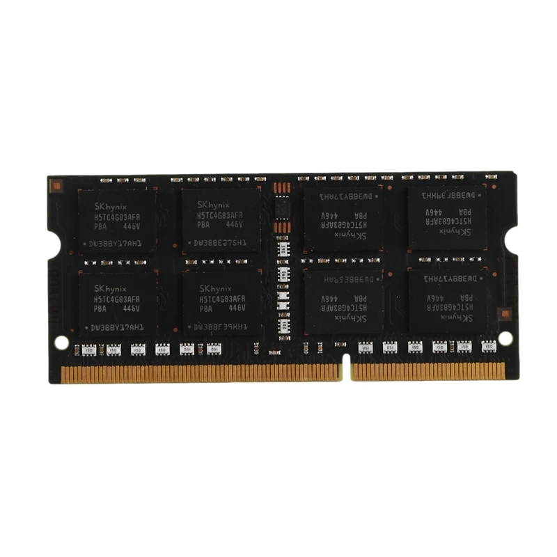 DDR3L 8GB 1600MHz PC3L-12800S RAM Memory SODIMM Low Voltage 1.35V 204-PIN for Laptop Notebook(Black
