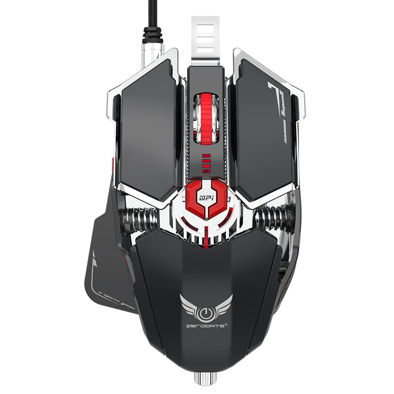 

Machinery Gaming Mouse Jedi Survival Chicken Automatic Pressure Gun Macro Recoilless Desktop Laptop Computer Wrangler