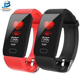 

Smart Wristband Blood Pressure Heart Rate Monitor Fitness Tracker Smart Watch Fitness Bracelet Waterproof Weather Display Sport