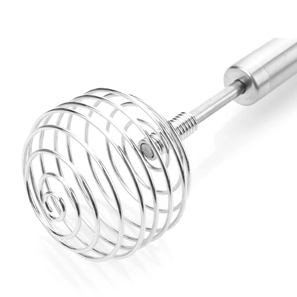 Stainless Steel Manual Whisk Frother Blender Egg Beater Stirrer Kitchen Tool Egg Tools Kitchen Gadgets