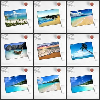 

XGZ Promotional Speed Game Player Mouse Pad Seaside Scenery Office Computer Notebook Slip 220X180X2MM Mousepad