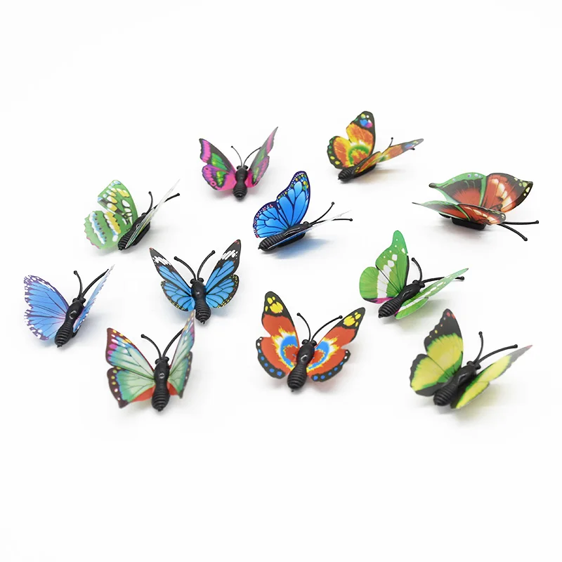 20 Pieces Artificial butterfly 4cm 6cm 7cm Home decoration accessories Headdress Wall Stickers Candy box Scrapbooking Background 20 Pieces Artificial butterfly 4cm 6cm 7cm Home decoration accessories Headdress Wall Stickers Candy box Scrapbooking Background