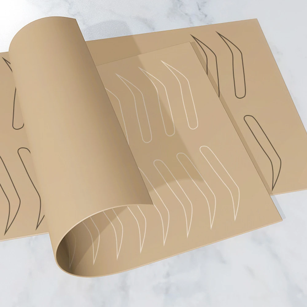 

3/5Pcs Tattoo Practice Skin Novice Practice Eyebrow Eye And Lip Silicone Student Home Simulation Makeup Simulation Supplies