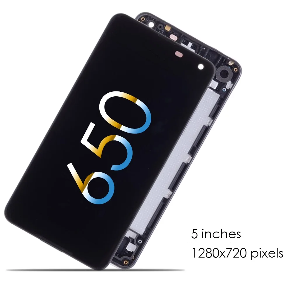 

For Microsoft Nokia Lumia 650 LCD Display with Touch Screen Digitizer Assembly With frame For Nokia RM-1152 RM-1154 RM-1109