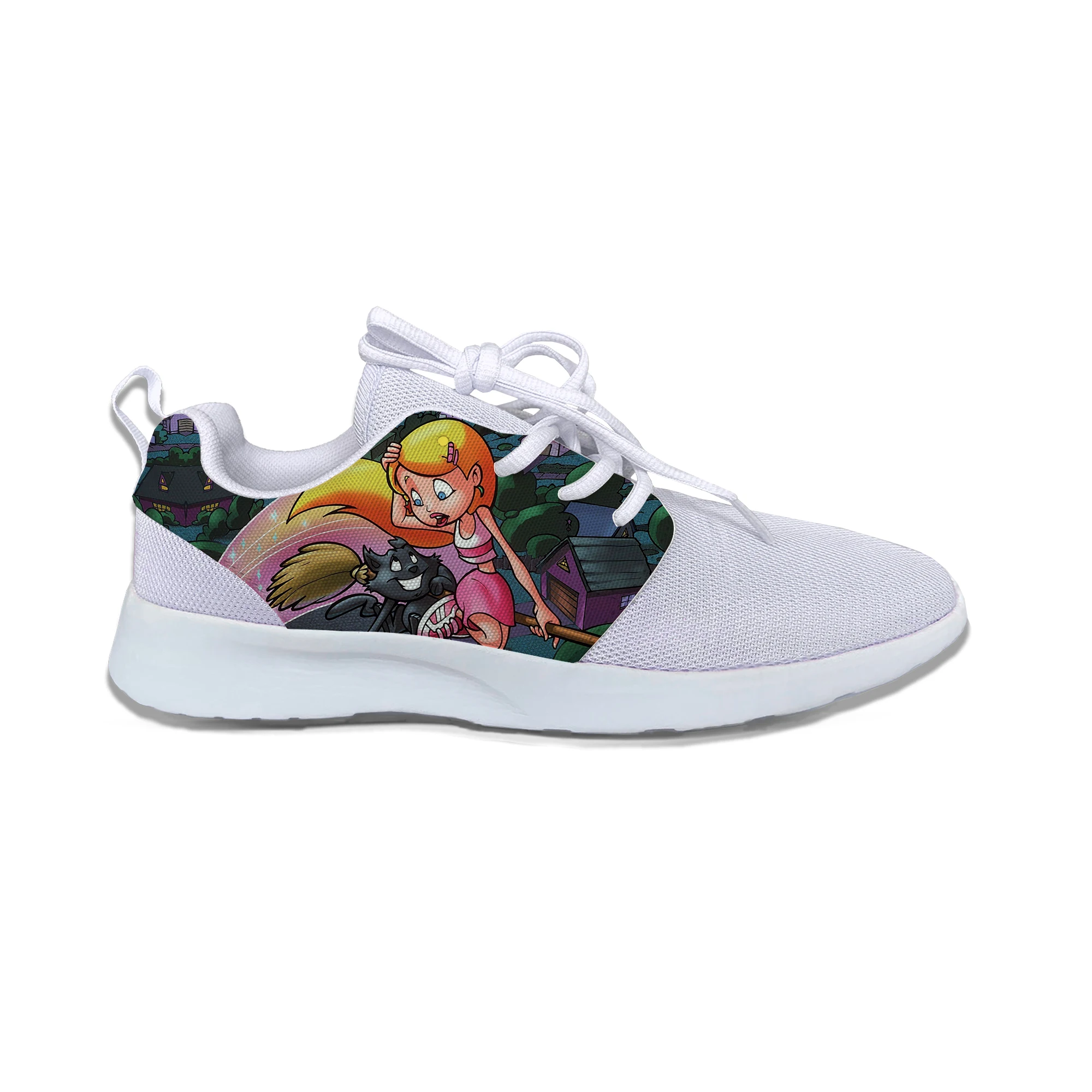 Горячая Распродажа; милая популярная красивая детская спортивная обувь для бега; забавные повседневные дышащие кроссовки с 3D принтом; подарок для мальчиков и девочек