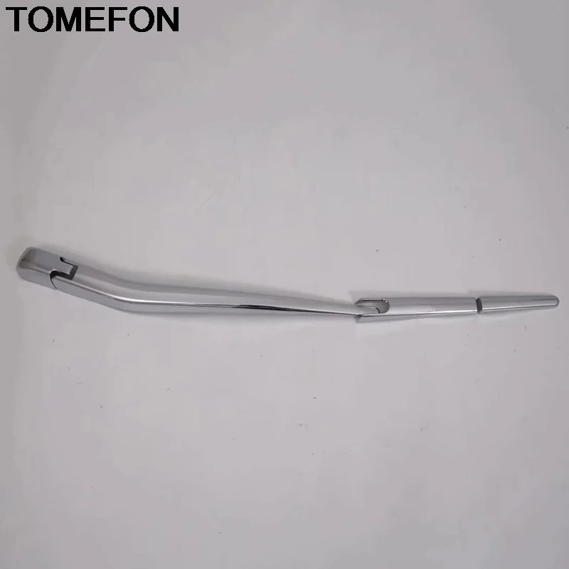 TOMEFON For Toyota HiAce Granvia Commuter 2019 2020 Rear Window Wipers Cover Trims Car Tail Wiper Strip Sticker Accessories ABS |