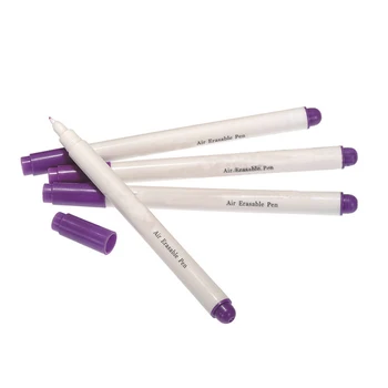 

DIY Patchwork Pointer Pen Cross Stitch Fabric Leather Temporary Marker Automatic Disappearing Pencil