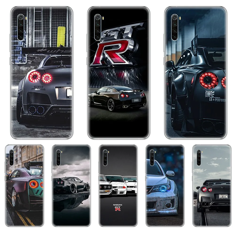 GTR крутой автомобильный JDM 3D Рисунок funda coque Прозрачный чехол для телефона xiaomi Redmi 3S