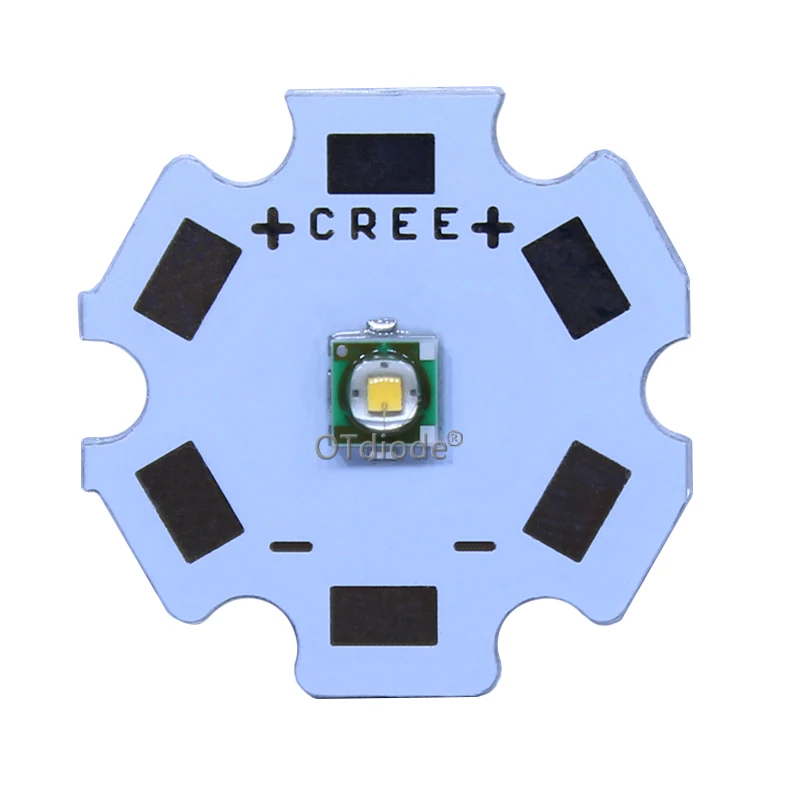 20 шт. Cree XPC XP-C Q5 3535 SMD 1 Вт Светодиодный излучатель диод нейтральный белый холодный белый теплый белый с 20 мм 16 мм 12 мм 8 мм PCB