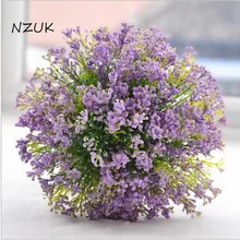 NZUK Свадебный букет ручной работы шелковые Сатиновые розы/украшение на свадьбу букет невесты Искусственные цветы для невесты Букет SPH01