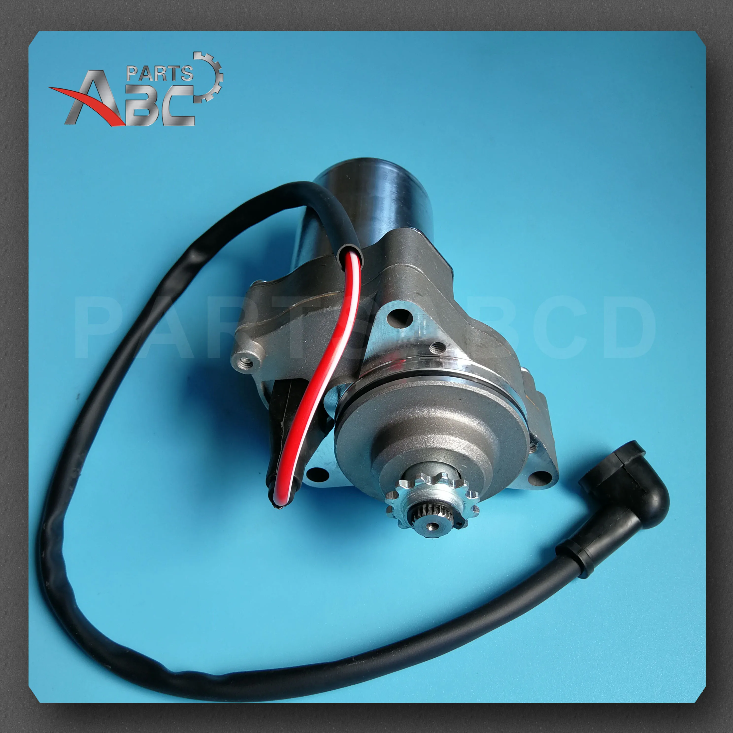 50CC 70CC 90CC 110CC ATV Quad Dirt Bike Engine Up model Starter Motor with Wires atc 107CC dle170m starter motor old model