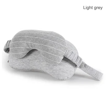 

1 Pcs Travel Multifunction Pillow 2 In 1 Eye Mask Neck Support Protector Soft Sleep Rest NShopping