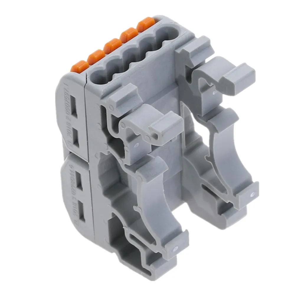10 шт. PCT-511 din-рейка Быстрый Соединительный разъем пресс провода сплайсинга разъем вместо UK2.5B клеммный блок