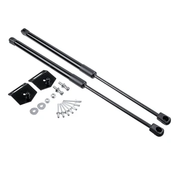 

2X Front Engine Cover Bonnet Hood Shock Lift Struts Bar Support Arm Gas Hydraulic For Jeep Wrangler (JK) 2007 2008 2009 - 2019