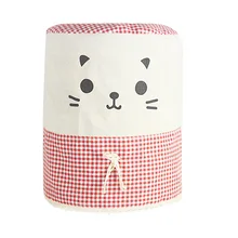 Диспенсер для воды Чехлы хлопковый льняной ткани мультфильм кошка пылезащитный чехол для питьевой машины смешанные цвета