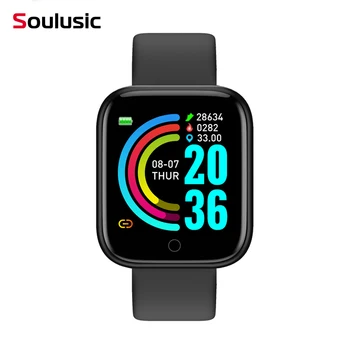 

Smart Watch 2020 Y68 Fitness Bracelet Activity Tracker Heart Rate Monitor Blood pressure Bluetooth Watch for ios Android