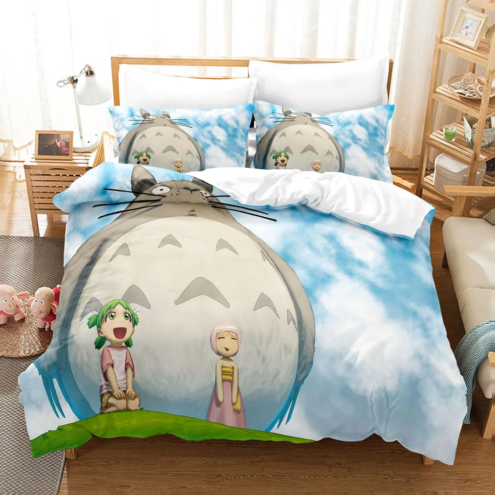 My Neighbor Totoro Bedding Set Single Twin Full Queen King Size Kawaii