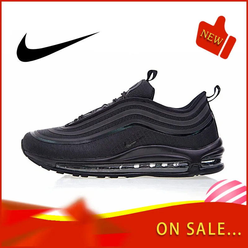 Оригинальный Nike Оригинальные кроссовки Air Max 97 LX Для мужчин без носка, беспатная Мода Спорт на открытом воздухе удобные дышащие туфли 2019