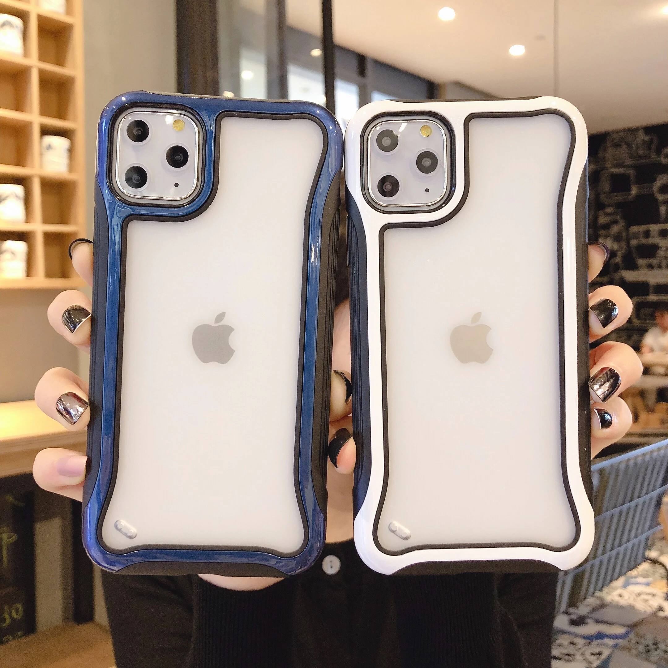 

New Shockproof 3 in 1 Hybrid Silicone Phone Case For Samsung Galaxy M10 A10 A10E A20 A30 A30S A50 A50S A70 Note 10+ Plus Clear