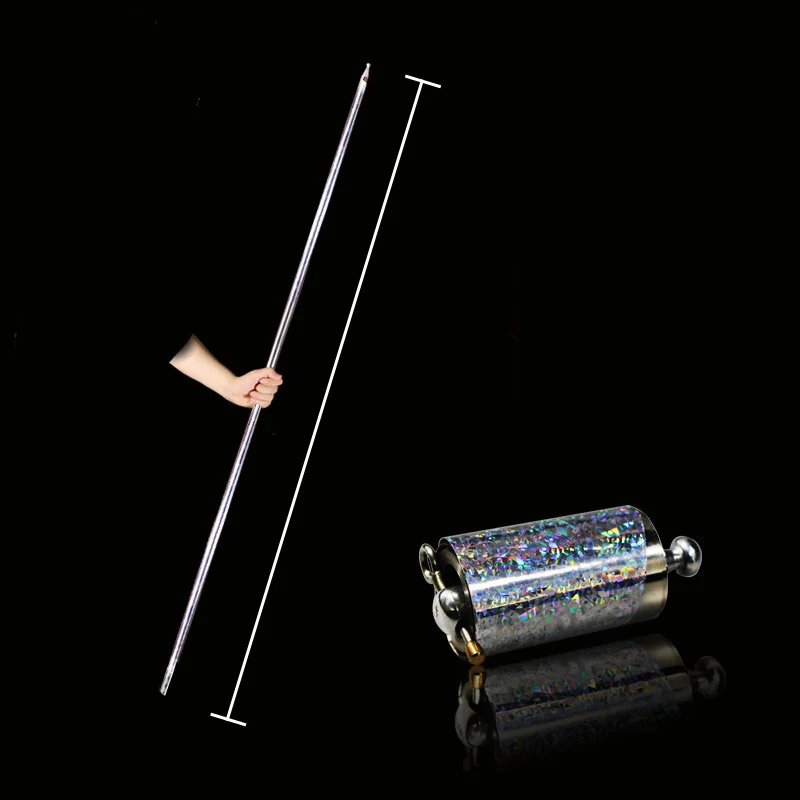 1/2pcs Magic Collapsible Pocket Bo Staff That Fits In Your Pocket Metal Pocket Staff Martial Arts In Party Magic Prop Mtg Sets