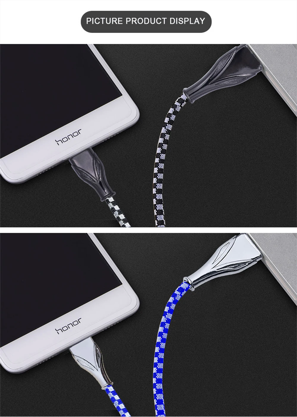 Подходит для IOS type-c Android usb зарядный кабель из цинкового сплава 3A USB Быстрый зарядный кабель для передачи данных для мобильного телефона тканевый кабель