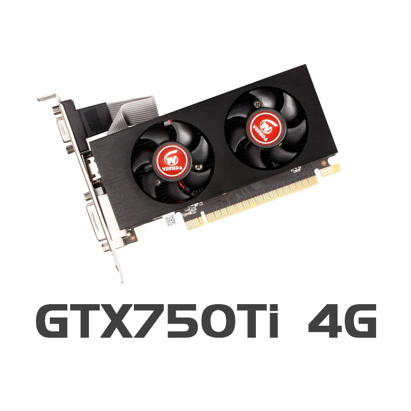 Видеокарта Veineda GTX 750Ti 4 Гб 5000 бит GDDR5 МГц | Компьютеры и офис