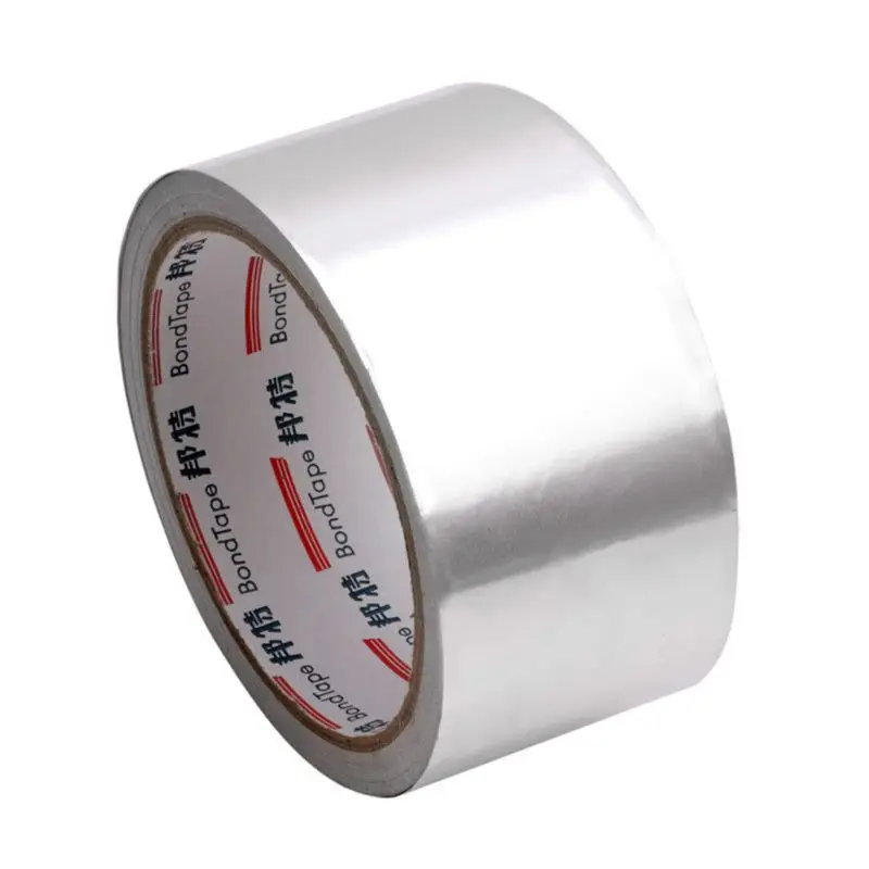 1 Roll 50mmx 17M Aluminium Foil Heat Shield Adhesive Sealing Tape Duct Repairs 