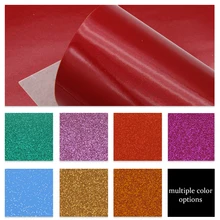 10 шт./компл. сплошной Цвет блестящие блестящая искусственная кожа ткань простыни для создания домашнего текстиля с квадратными кристаллами банты волосов обложка книги, 1Yc6612