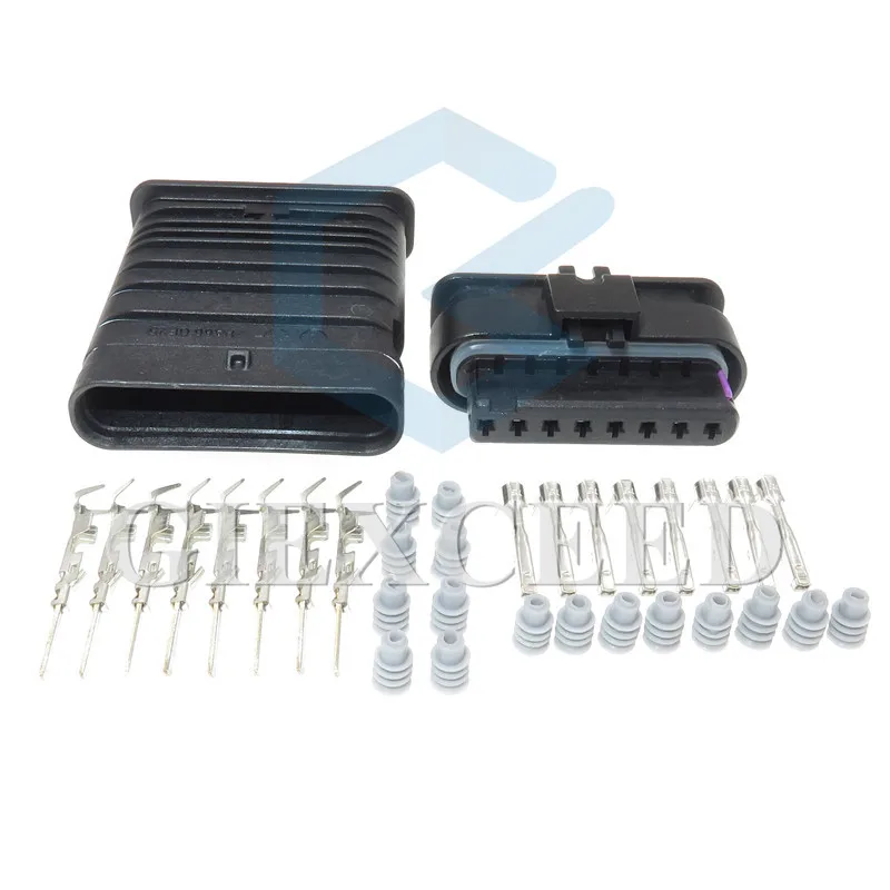 

8 Pin 872-555-521 872-862-521 Automotive Radar Wire Socket Waterproof Car Collision Sensor Plug For BMW Benz