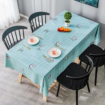 

Tablecloth, waterproof, ironproof and oilproof, Nordic desk, student table cloth, tea table mat