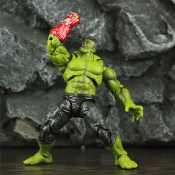 

Marvel HULK 6" Scale Action Figure Avengers 4 Endgame Quantum Suit Robert Bruce Banner Red Gauntlet KO's SHF Legends Toys Doll