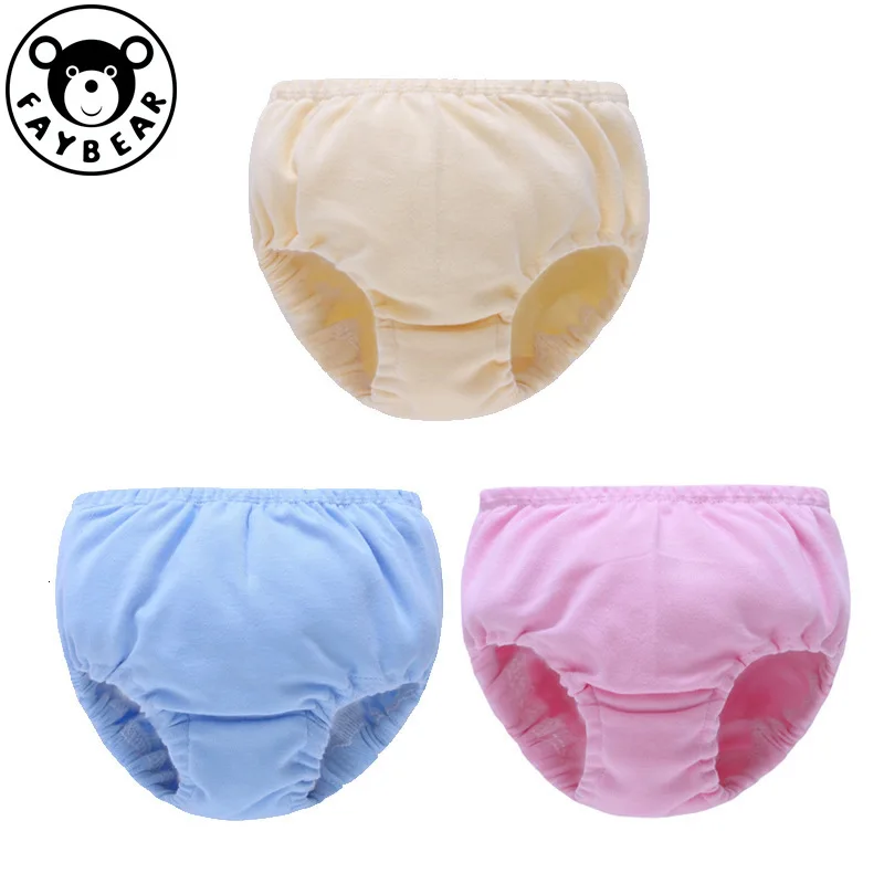 Тренировочные штаны для малышей, хлопковые Многоразовые детские подгузники, водонепроницаемые тканевые подгузники, моющиеся подгузники, бамбуковые обучающие Штаны