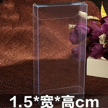

Clear Wedding Favor Gift Box PVC Transparent Party Candy Bags Chocolate Boxes Bridal Candy Gift Boxes Party Supplies souvenir