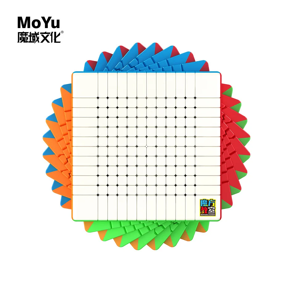 MoYu Cubing класс Meilong 12x12x12 магический скоростной куб без наклеек головоломка куб Развивающие игрушки для детей Cubo Magico 12x12