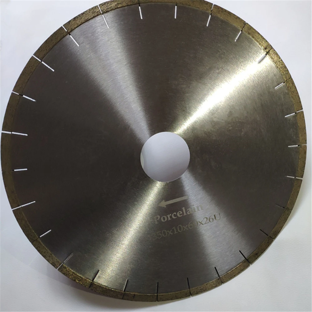 DB24 D350mm Ceramic Porcelain Tile Cutting Disc U Slot Diamond Saw