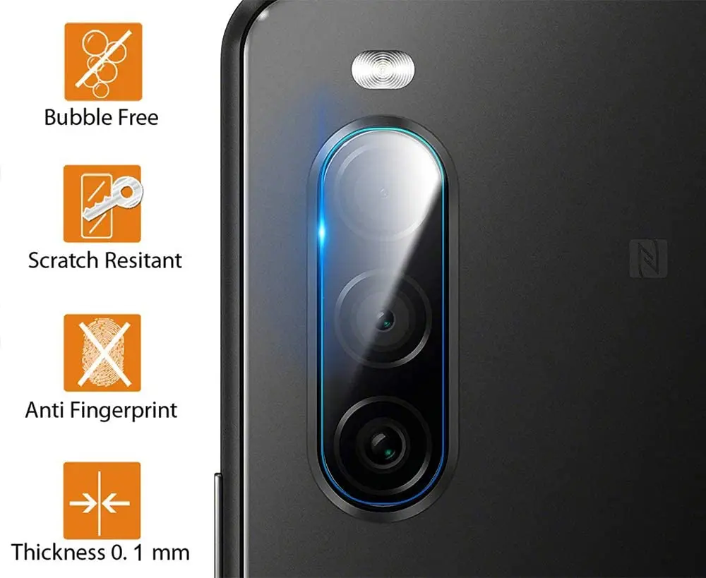 Camera Lens Protection Film For Sony Xperia 5 1 Ii Camera Protector Cover For Sony Xperia L4 For Sony Xperia 8 Lite