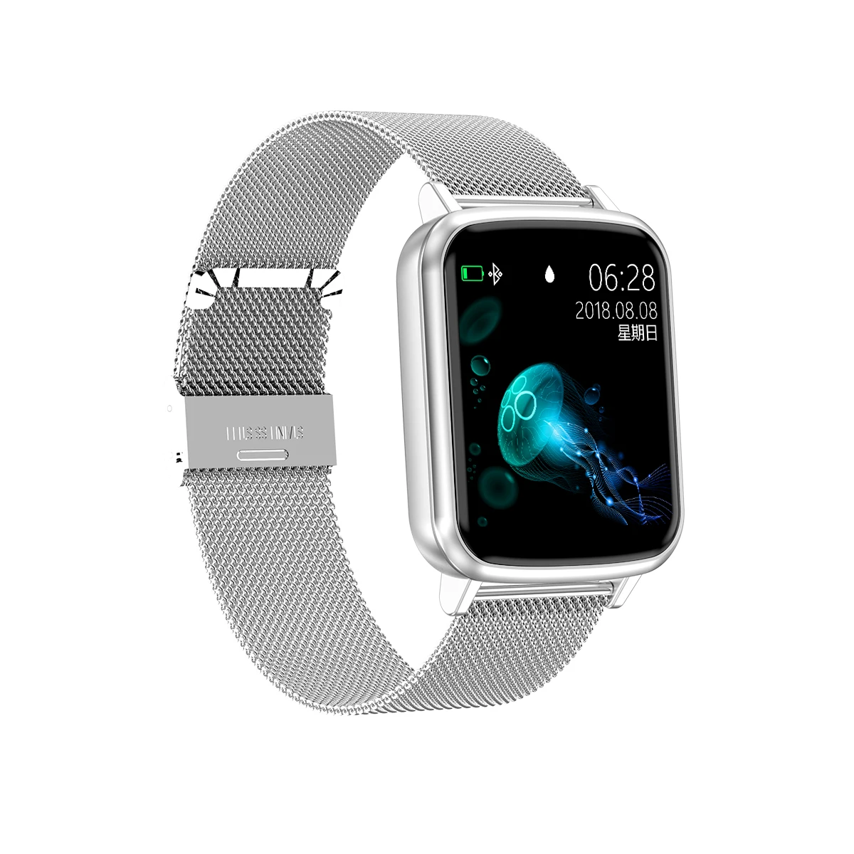 

R25 Smart Watch For Men Women Fitness Tracker Heart Rate Tracker Blood Pressure Sleep Tracker Sport Watch Band Passometer