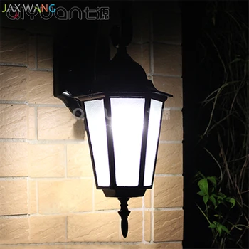 

Outdoor Loft Wall Lamp Garden Villa Wall Lights European Garden Balcony Lamp Waterproof Wall Light Hexagon Retro Outdoor Fixture
