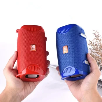 

TG532 ​​Portable Bluetooth Mini Speaker Column sound box with FM Radio TF AUX Waterproof Subwoofer Loundpeakers & Wireless Phone