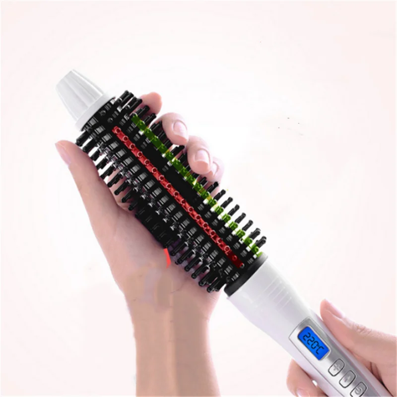 ceramic hair curling brush