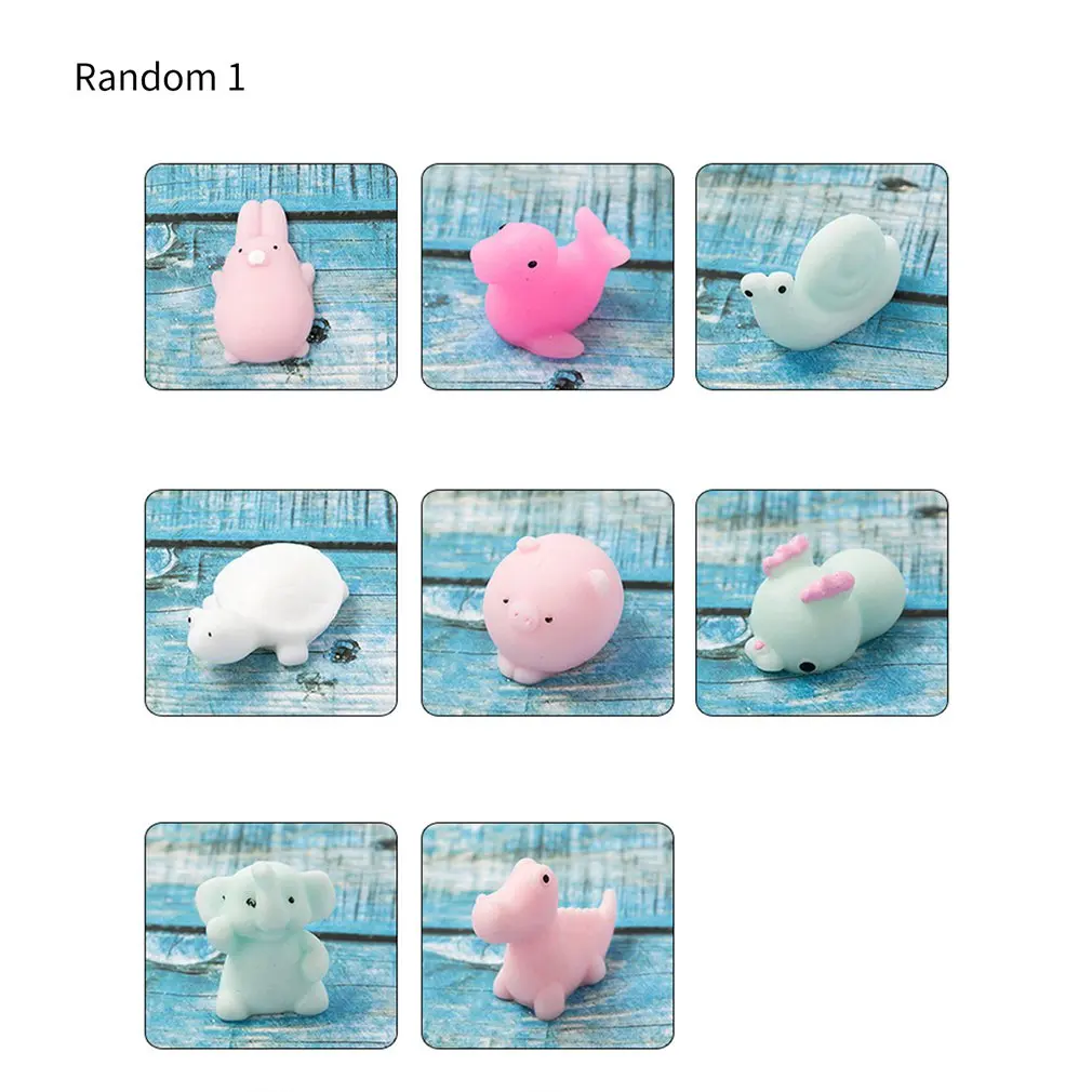 

Lovely Cute Cartoon Animal Shape Soft Phone Accessories Squeeze Stretchy Kids Toy Stress Relief Squeeze Toy