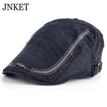 JNKET досуг хлопок берет шляпа мужчины женщины остроконечная Кепка плоская кепка s Уличная шляпа с полями для путешествий Duckbill Кепка с якорем регулируемый размер