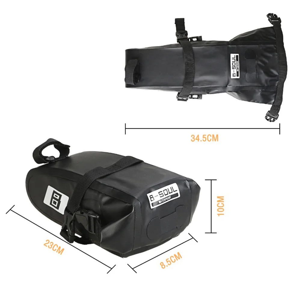 Bike Saddle Bag Bike Frame Handlebar Tool Bag Waterproof Bicycle Under Seat Pack Cycling Accessories Holder Carry Pouch 