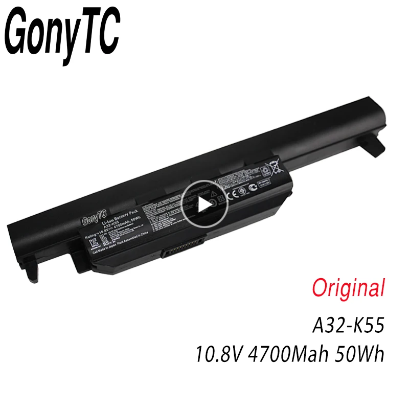  Original A32-K55 laptop li-ion Battery for ASUS X45 X45A X45C X45V X45U X55 X55A X55C X55U X55V X75