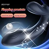Vibrador con flequillo para hombres Gay, tapón Anal grande, masajeador de próstata, estimulación de escroto, Juguetes sexuales para adultos ► Foto 1/6